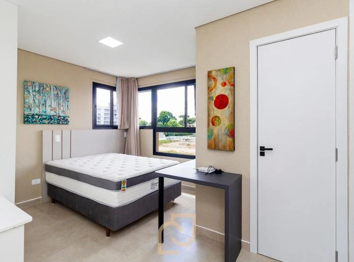 Studio mobiliado de 30 m² com 1 banheiro e sem vaga — photo 2