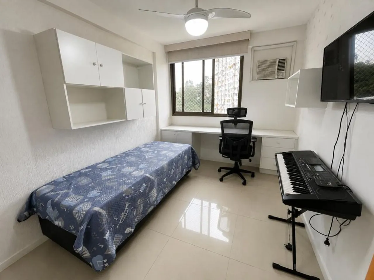 Apartamento mobiliado com 3 quartos e cozinha fechada — photo 9