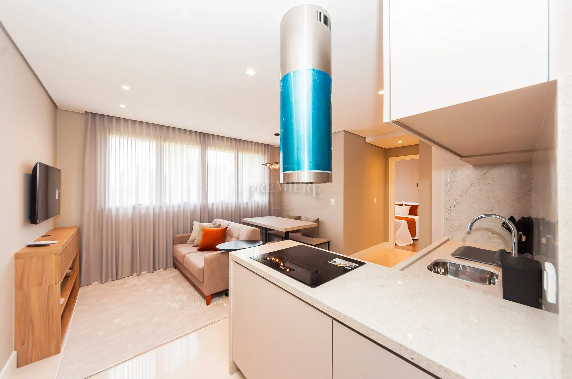 Furnished 63 m² apartment with 1 bedroom and 1 parking space — photo 4