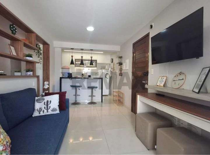 Мебльована квартира 45 м² з 1 спальнею та паркінгом
