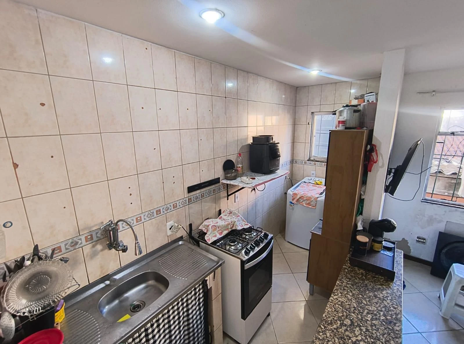 Furnished apartment, 60 m², with a washing machine — photo 17
