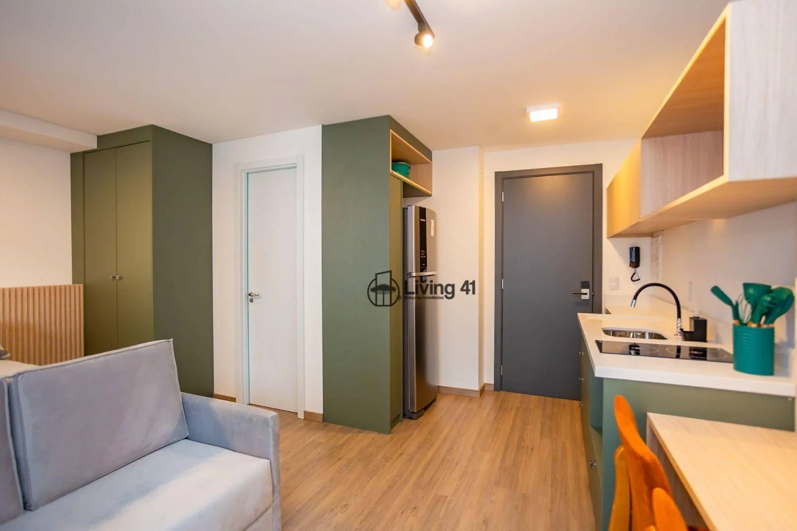 Studio mobiliado de 50 m² com 1 quarto e churrasqueira privativa — photo 7