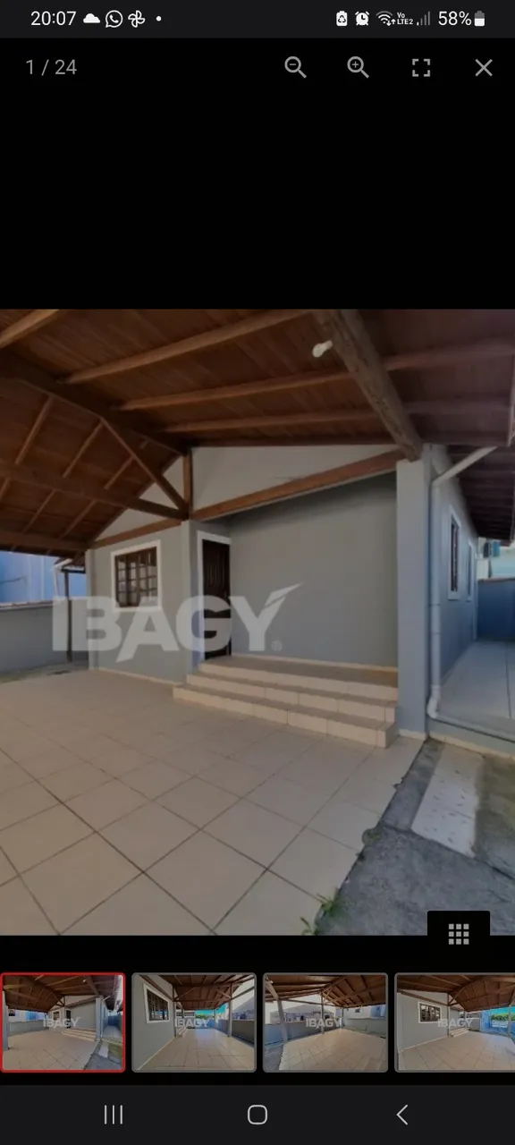House with patio and covered garage