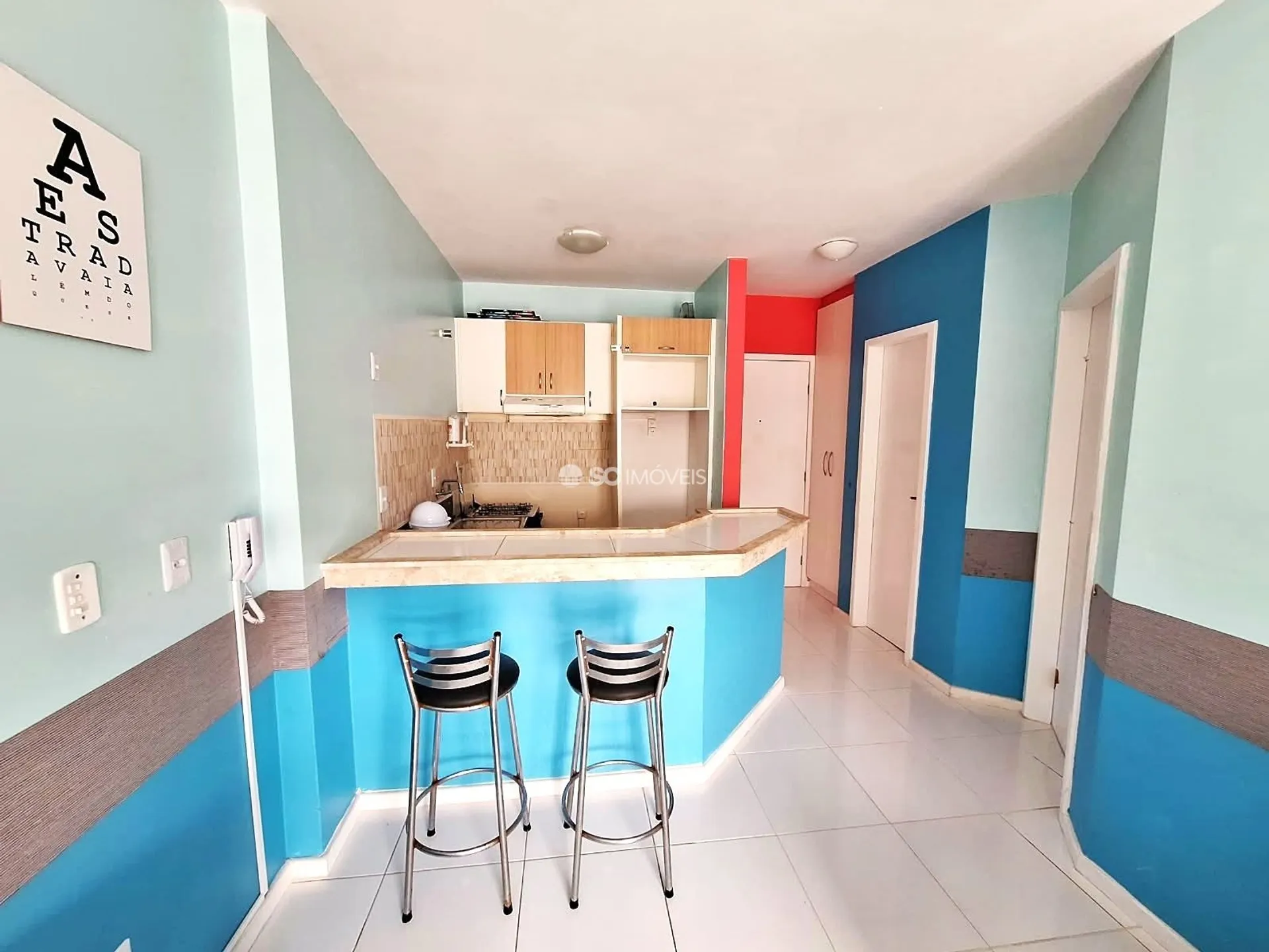 Меблированная квартира 55 м² с 1 спальней и балконом — photo 4
