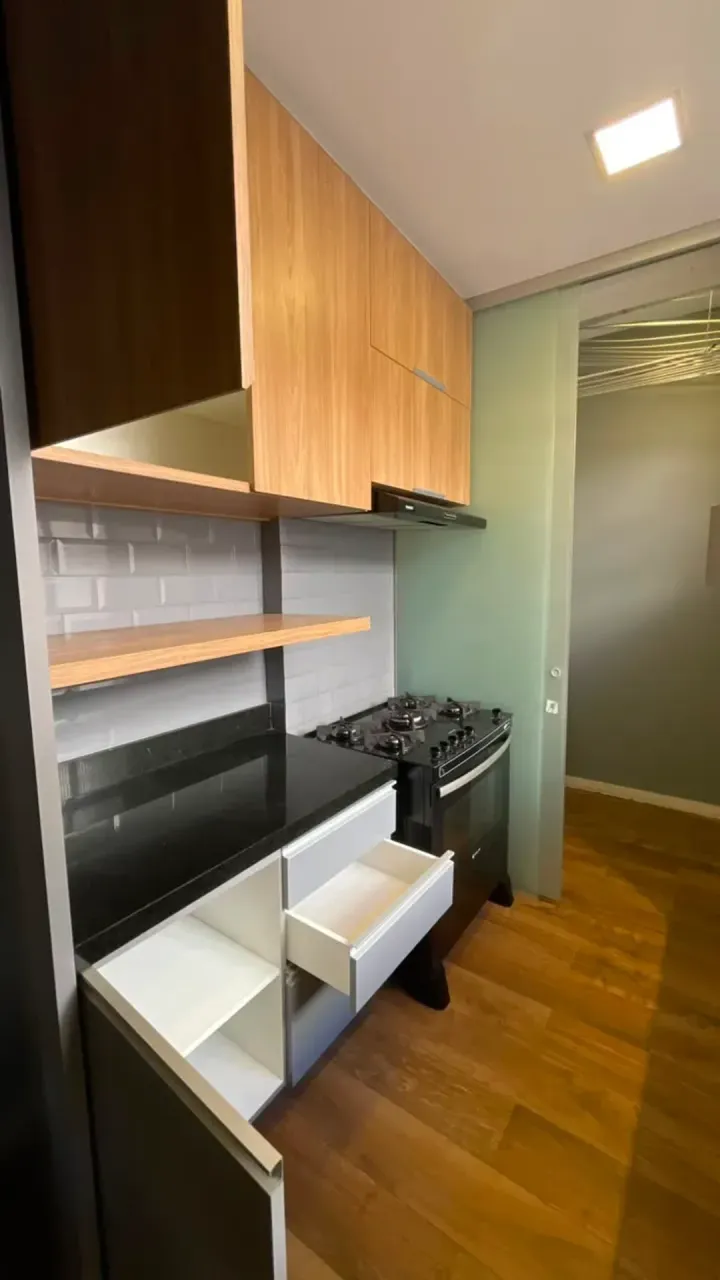 1-bedroom rental apartment with 1 bathroom and open kitchen — photo 7