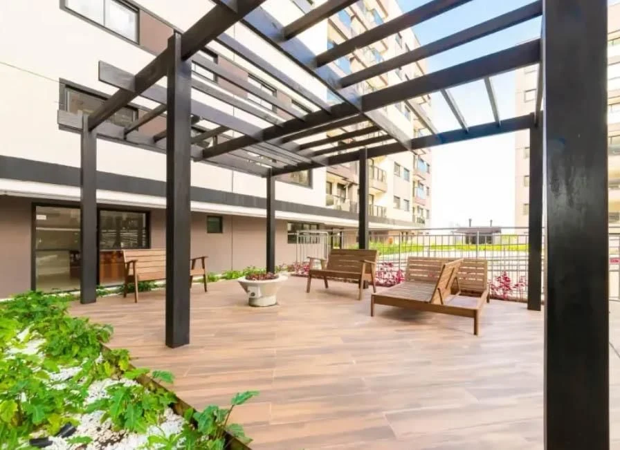 2-bedroom apartment with a washing machine in Curitiba — photo 22