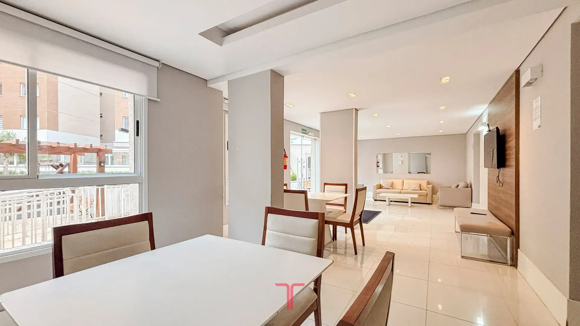 Apartamento mobiliado em condomínio com coworking — photo 44