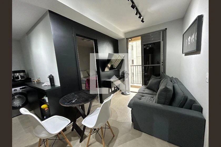Стиральная машина и 2 спальни: квартира 40 м²