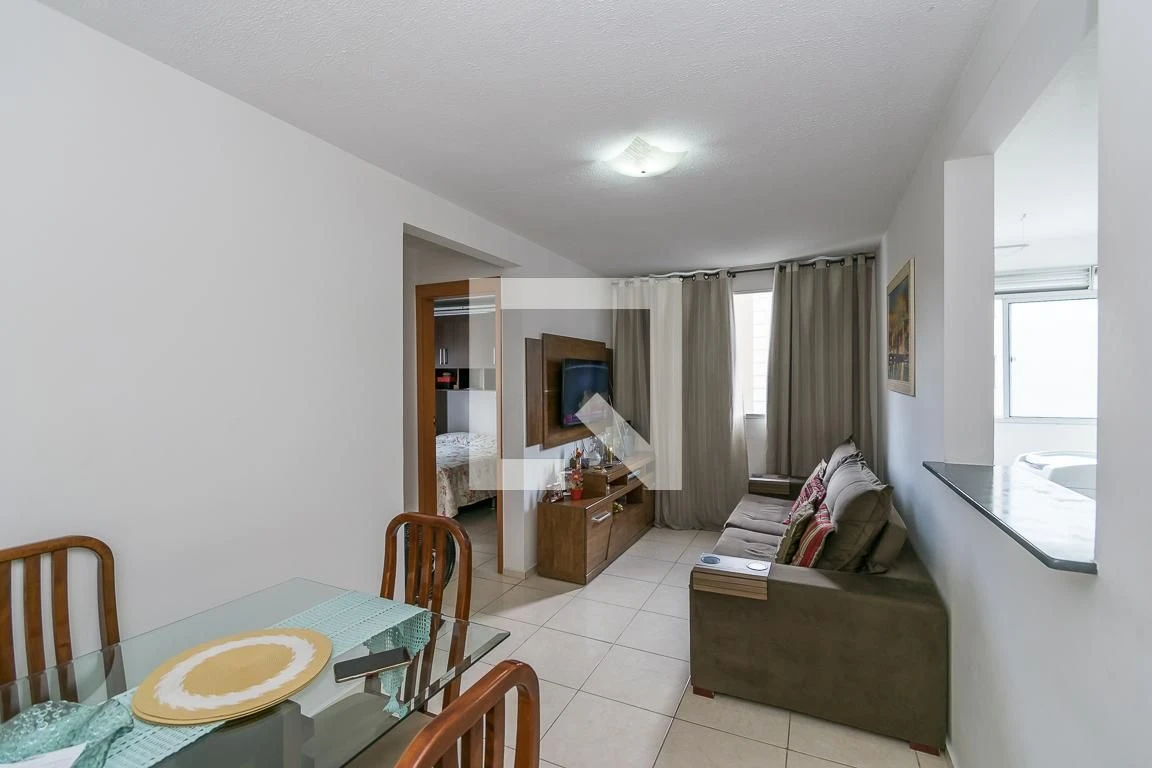 Furnished apartment with an open-plan kitchen
