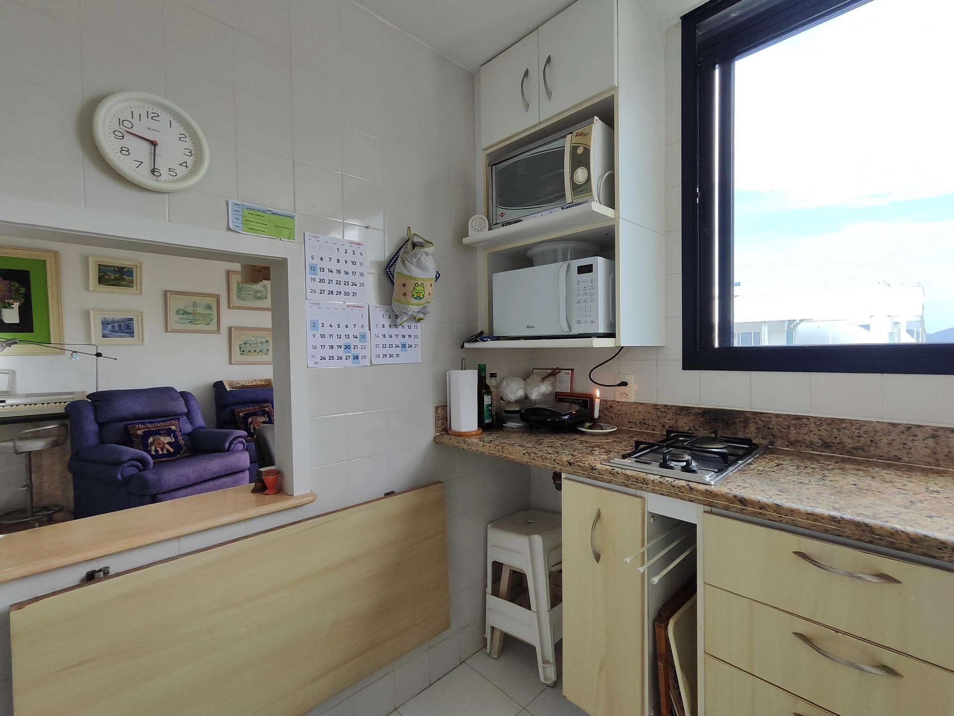 Apartamento mobiliado com 2 quartos em suíte e varanda — photo 5