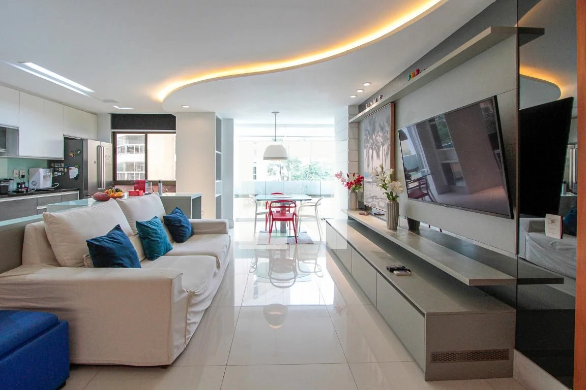 Apartamento de 2 quartos em suítes com 3 vagas e varanda — photo 5