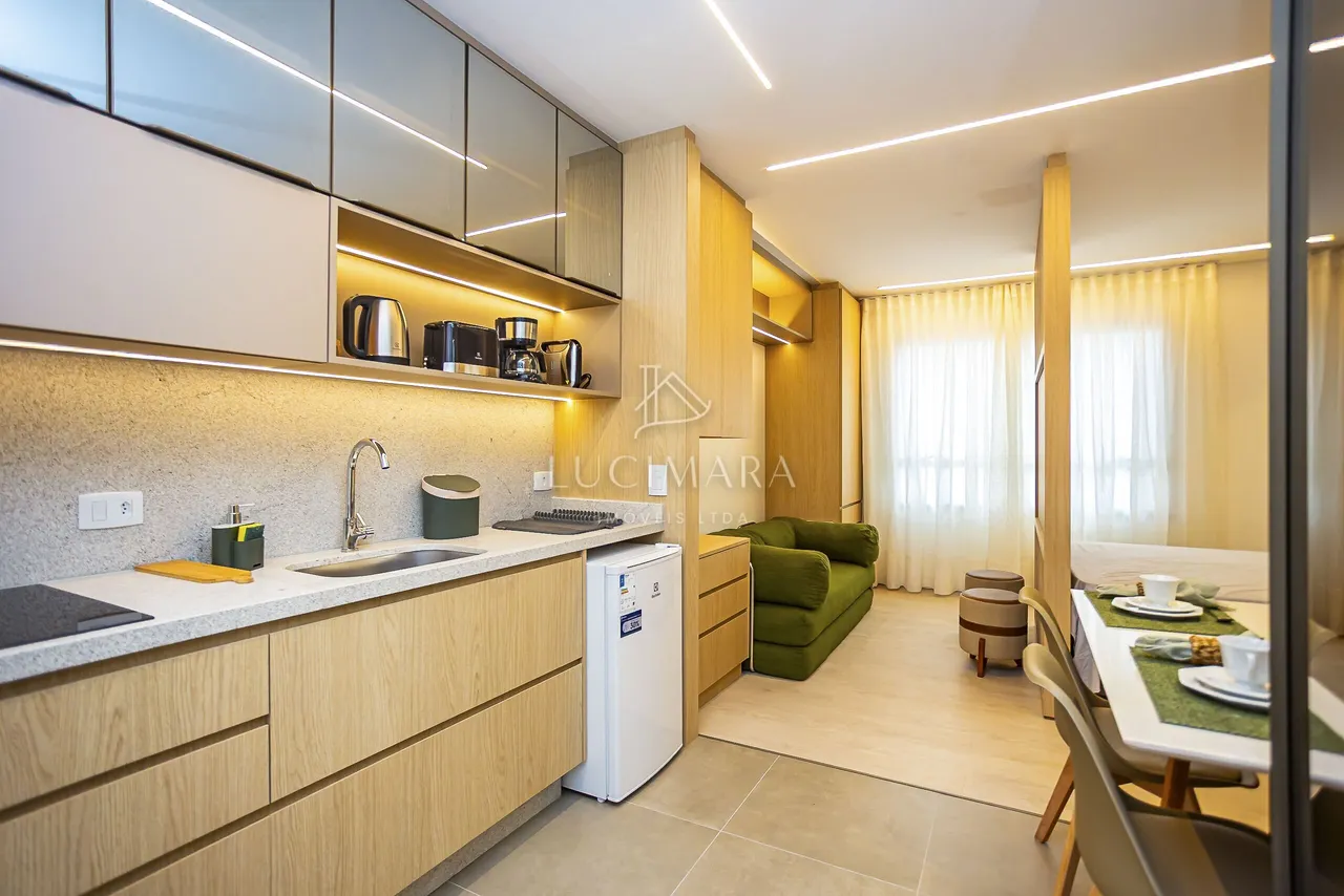 Furnished 1-bedroom apartment with open-plan kitchen — photo 6