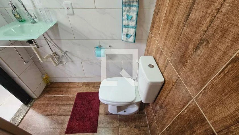 61 m² house with a washing machine and a home office — photo 15