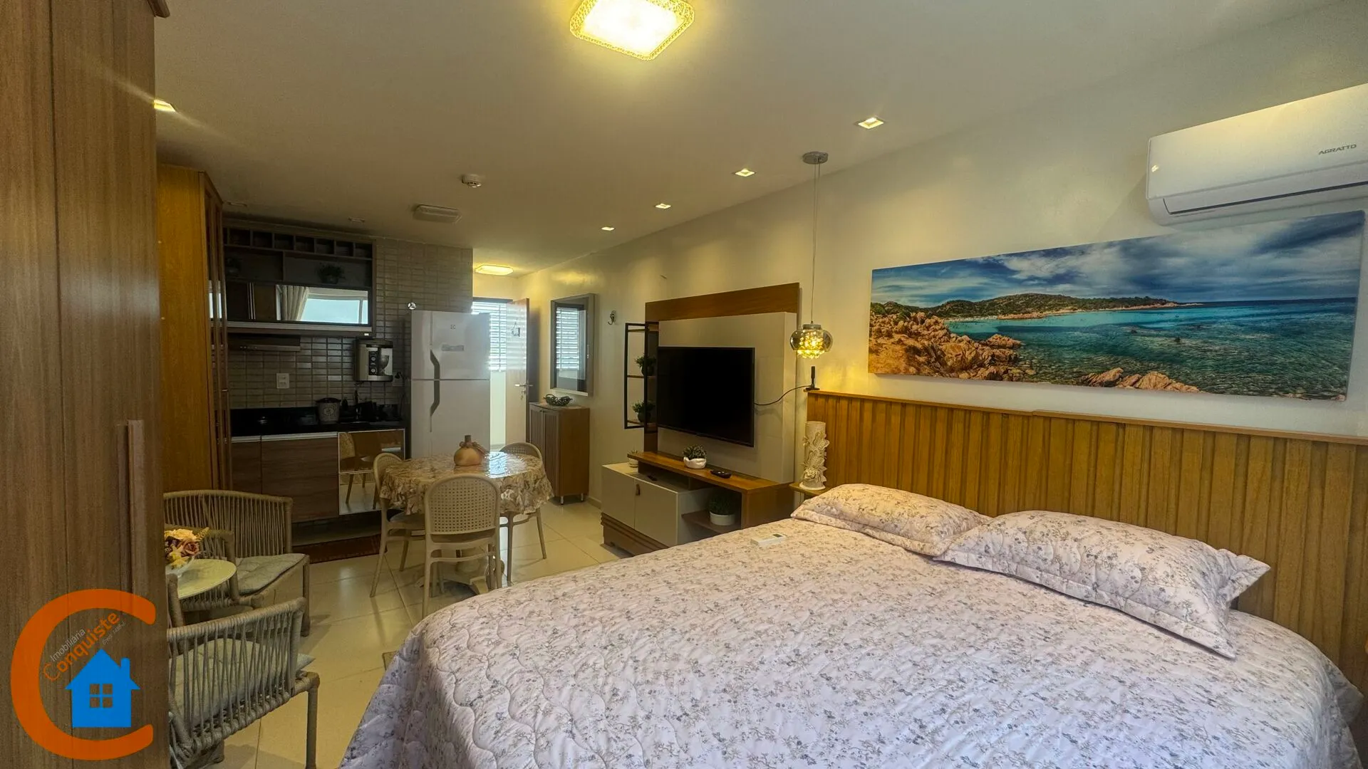 Furnished one-bedroom, 27 m² apartment in João Pessoa — photo 8