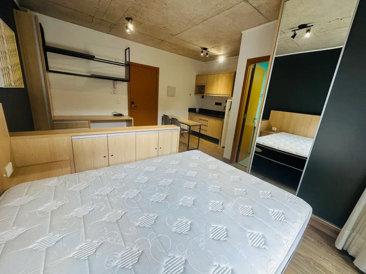 Estudio amueblado de 35 m² con balcón y 1 plaza — photo 12
