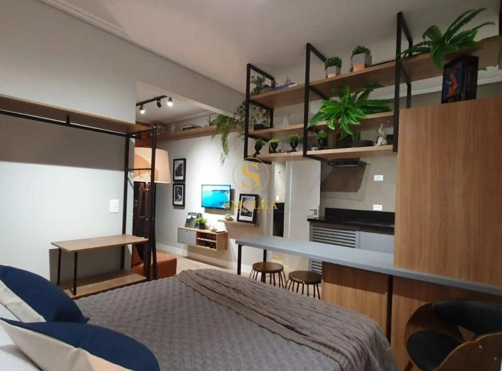 1-bedroom apartment with open-plan kitchen and hood — photo 7