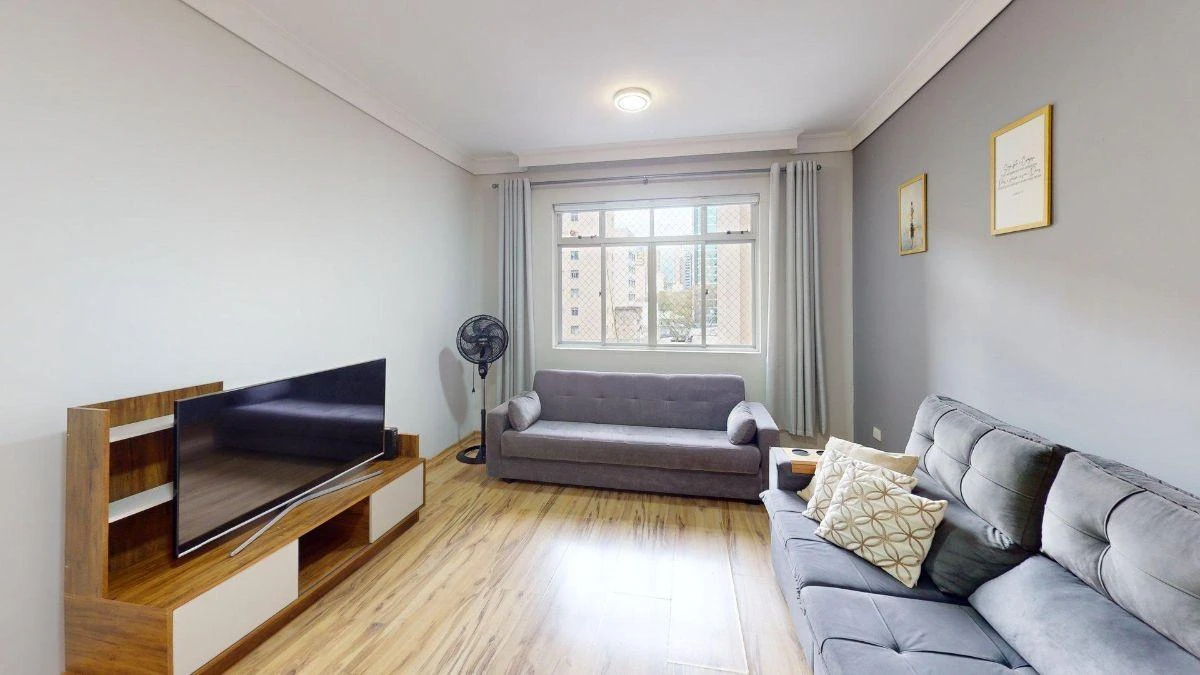 91 m² apartment with a home office and a washing machine — photo 22