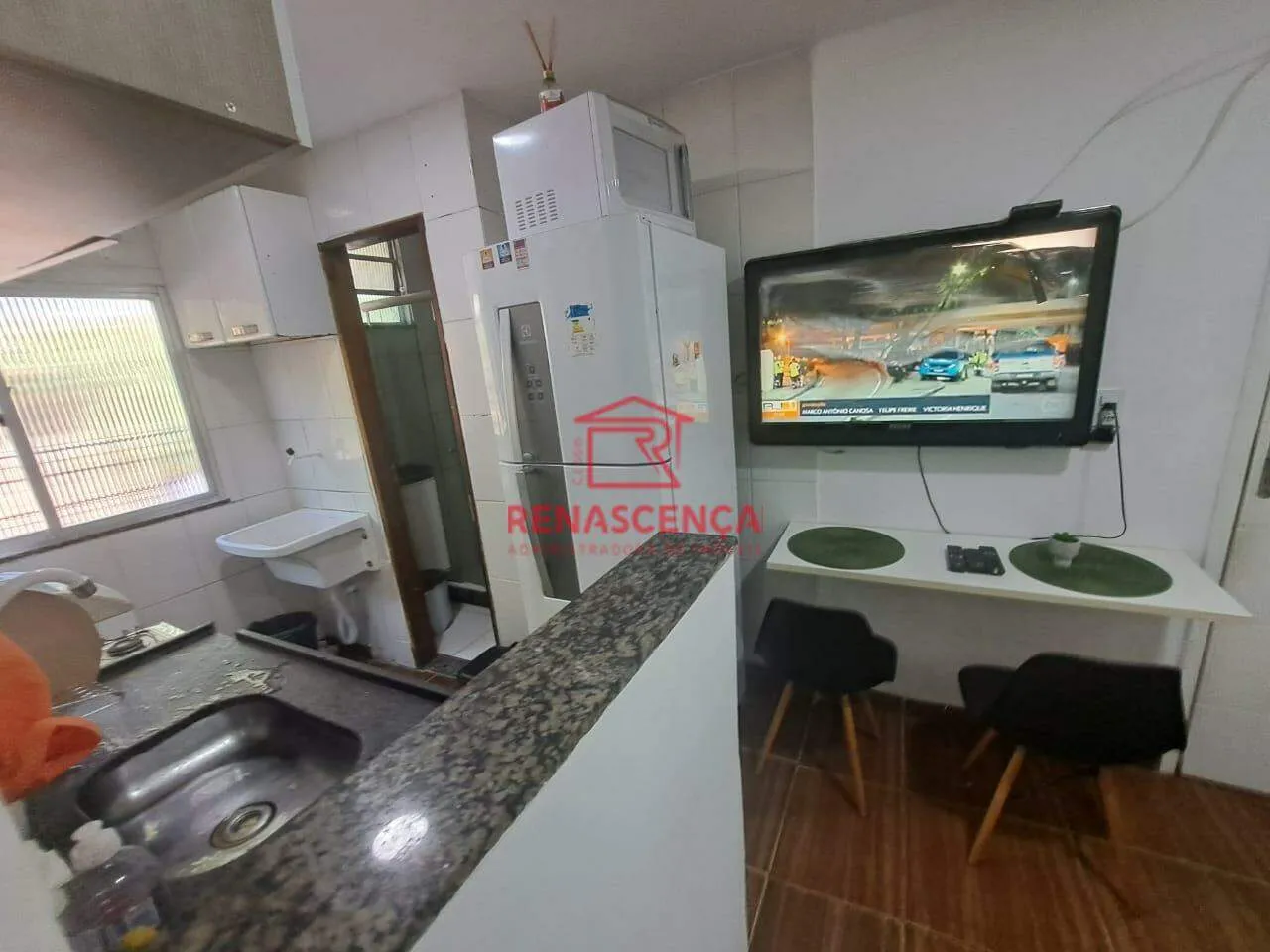 Apartamento mobiliado com ar-condicionado e 2 quartos — photo 2