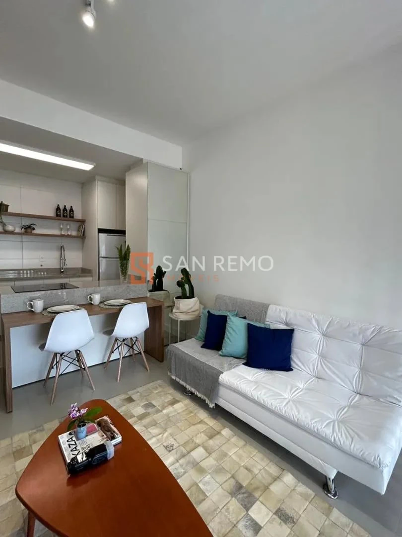 Departamento de 1 dormitorio con lavadora en Florianópolis