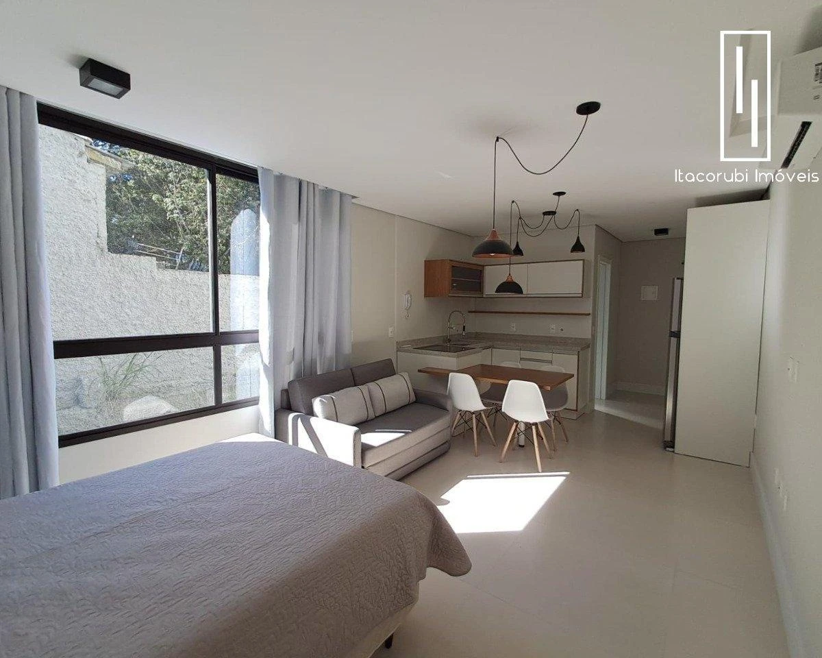 Furnished 1-bedroom apartment with open-plan kitchen — photo 12