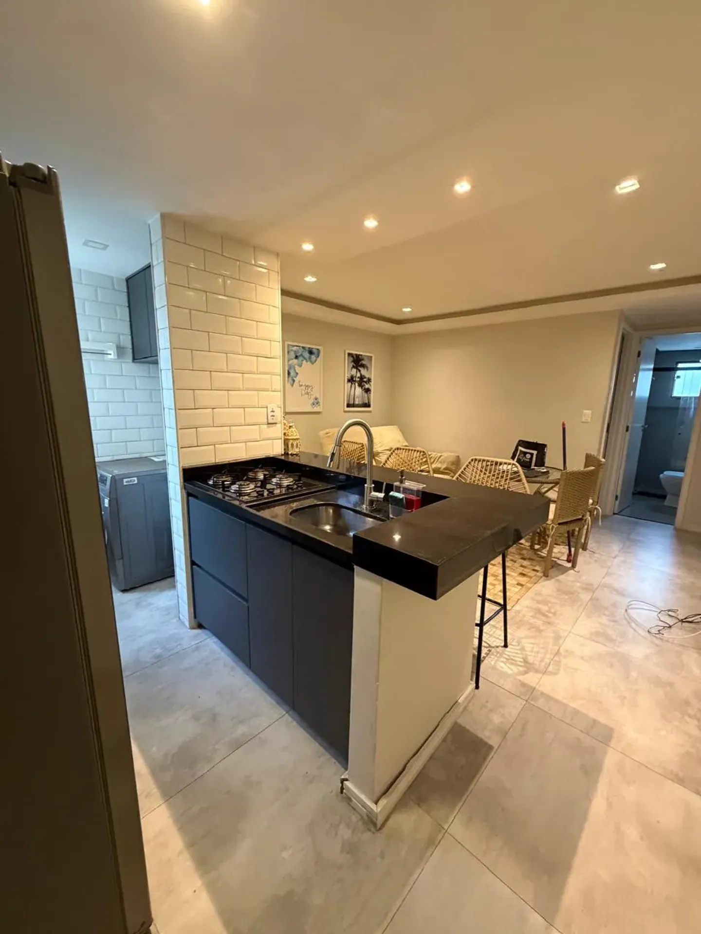 Furnished apartment, 48 m², with a dryer — photo 2