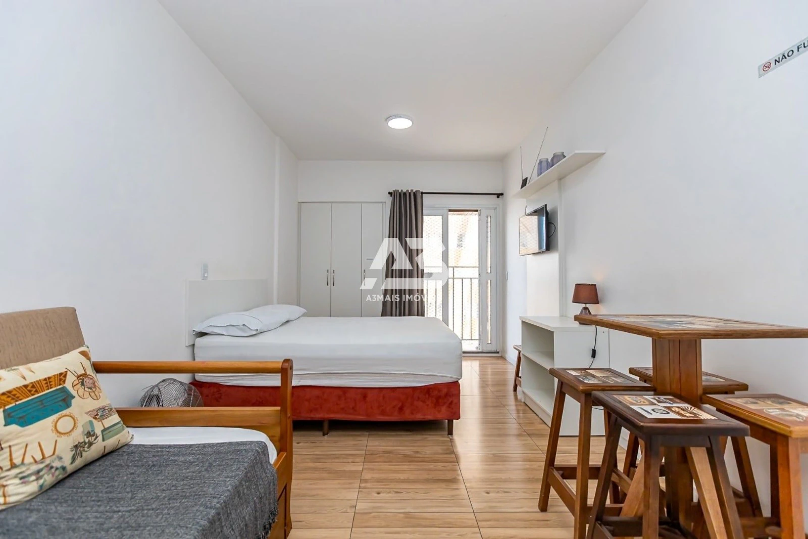 Apartamento mobiliado de 1 quarto com máquina de lavar — photo 25
