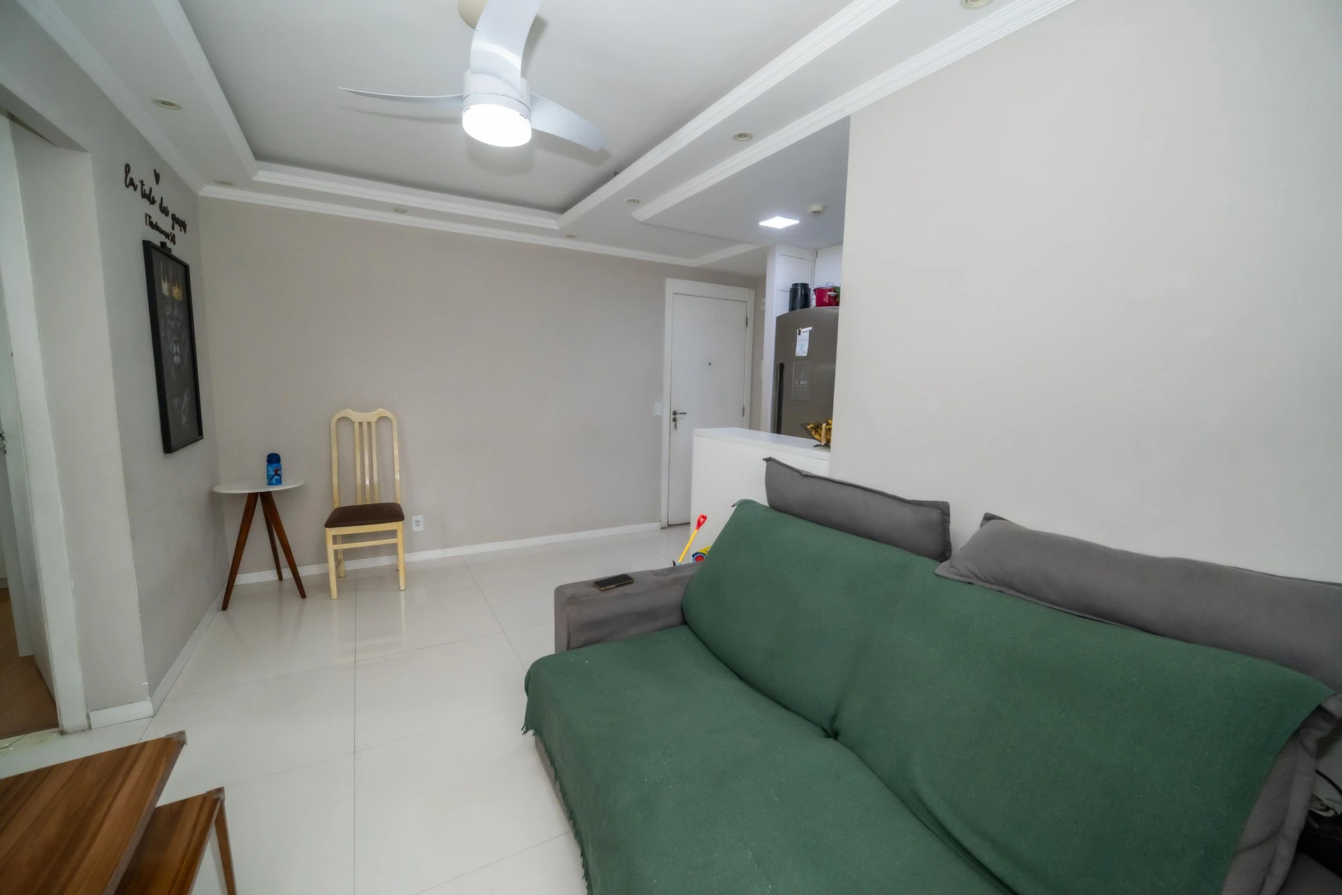 Furnished apartment, 48 m², with a grill on the balcony — photo 37