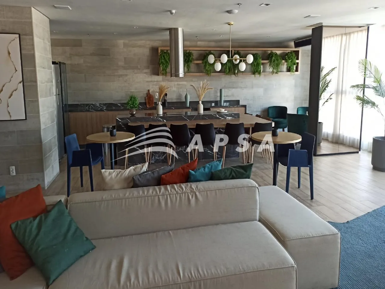 Furnished apartment with 1 bedroom and open-plan kitchen — photo 8