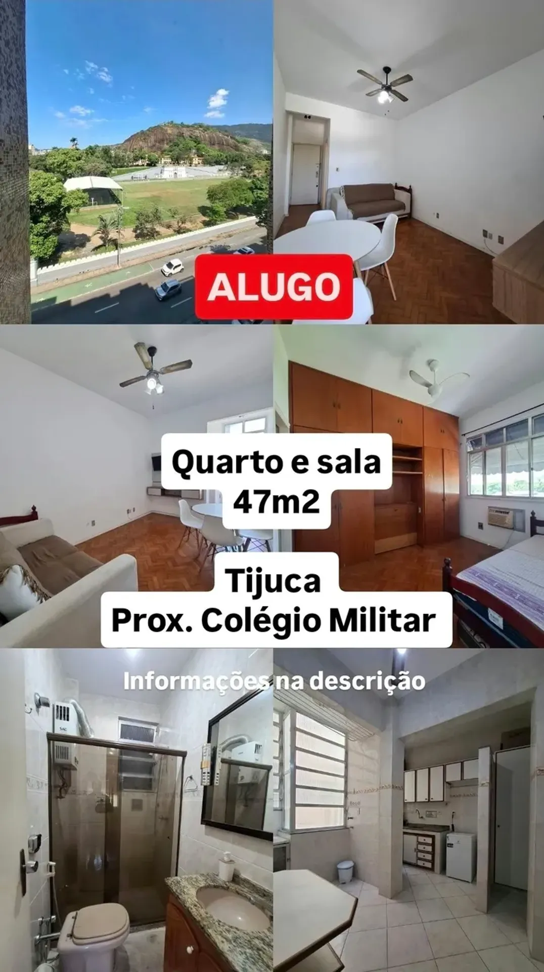Apartamento de 1 quarto com vista para as montanhas, Tijuca — photo 10