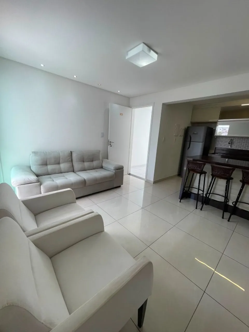 Apartamento mobiliado em condomínio com academia — photo 4