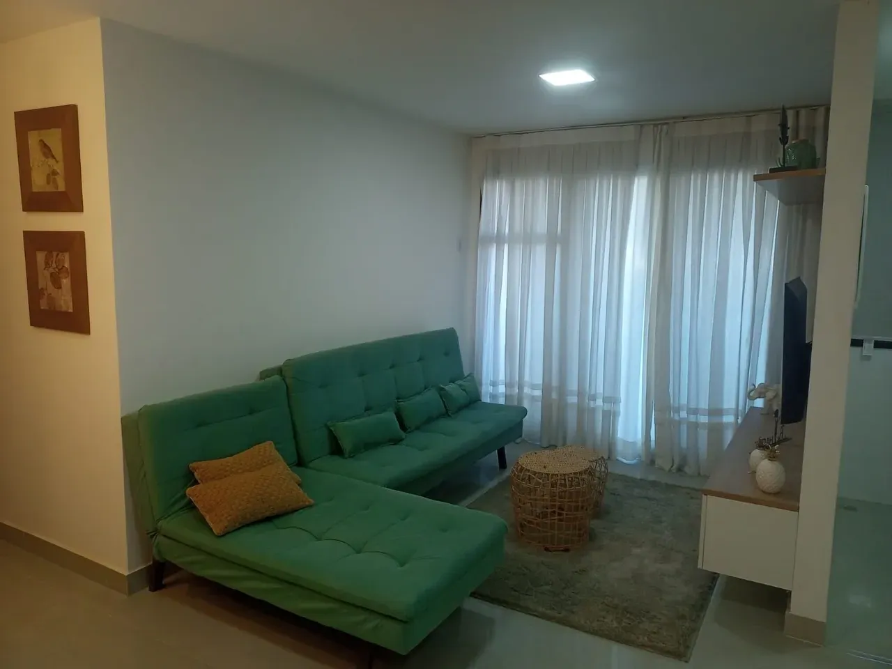 Apartamento de 1 quarto com cozinha integrada e vaga — photo 17