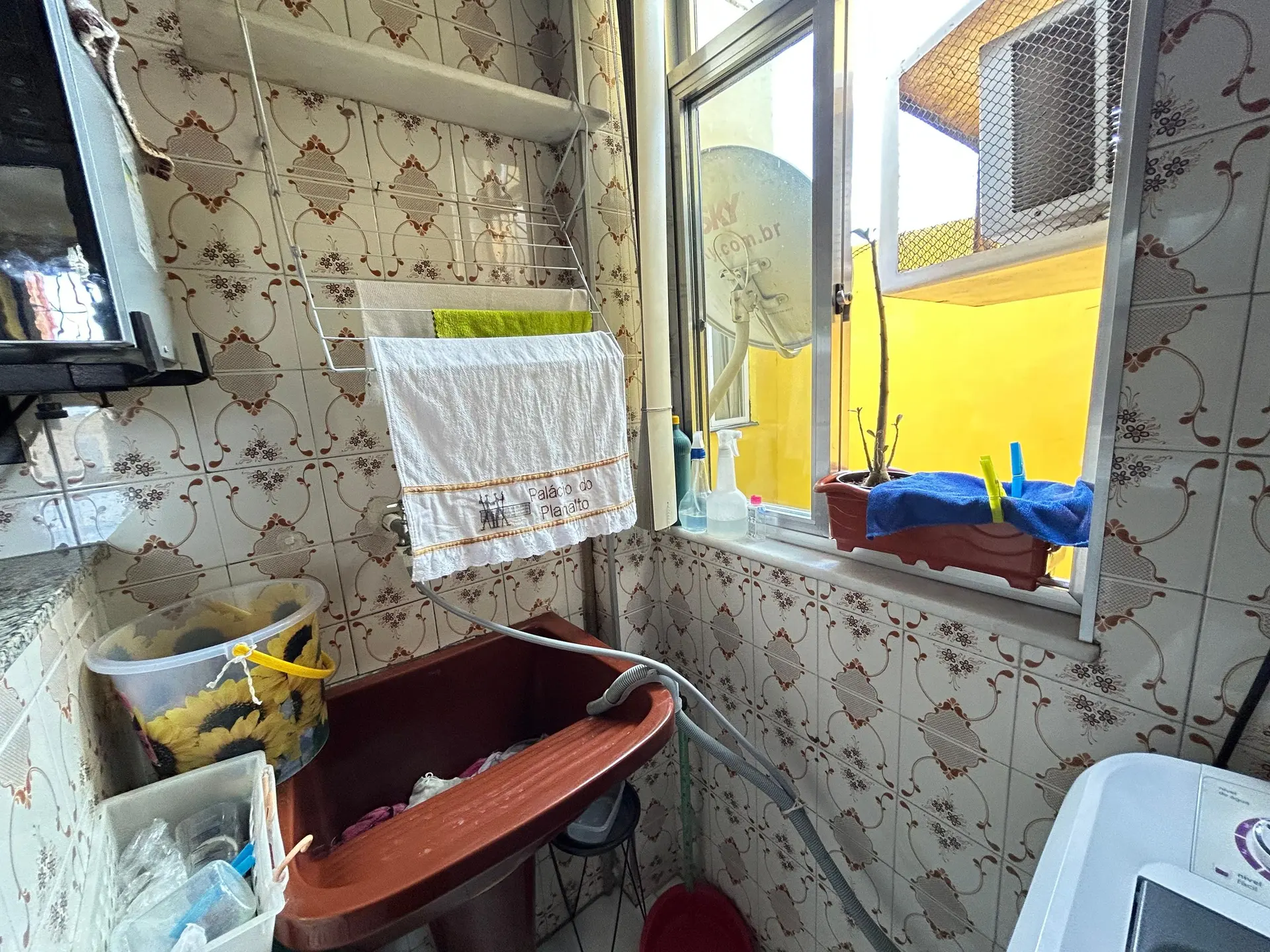 Washing machine in a 2-bedroom apartment, 54 m² — photo 11