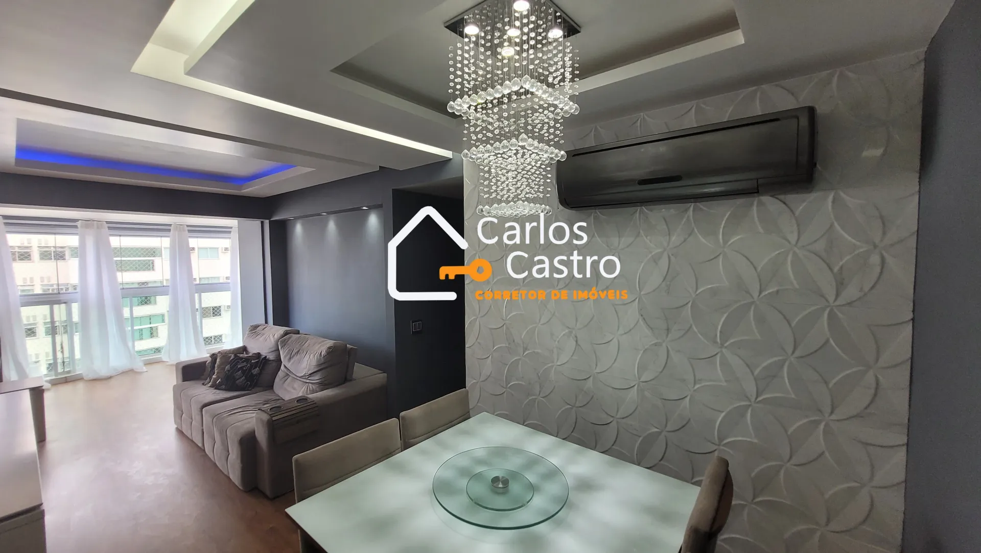 Furnished 86 m² apartment with 3 bedrooms and 1 parking spot — photo 9