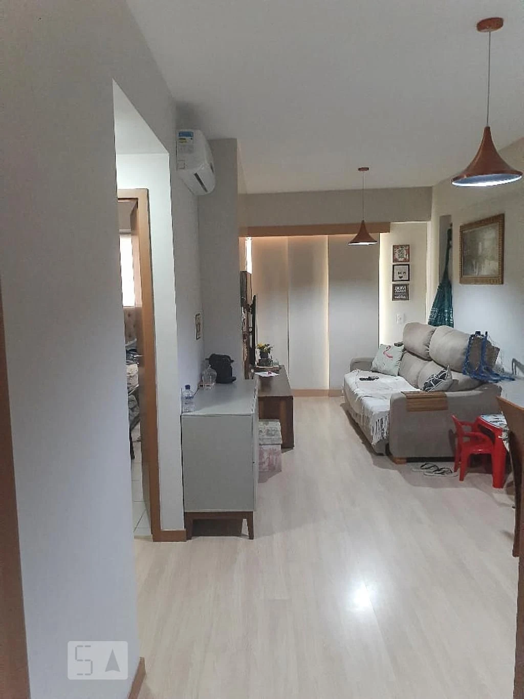 Квартира 65 м² с застеклённым балконом и приватным барбекю