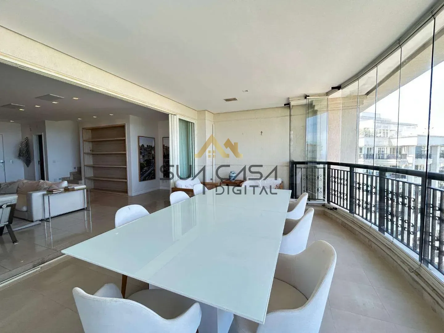 Penthouse with 4 bedrooms and an open-plan kitchen — photo 45