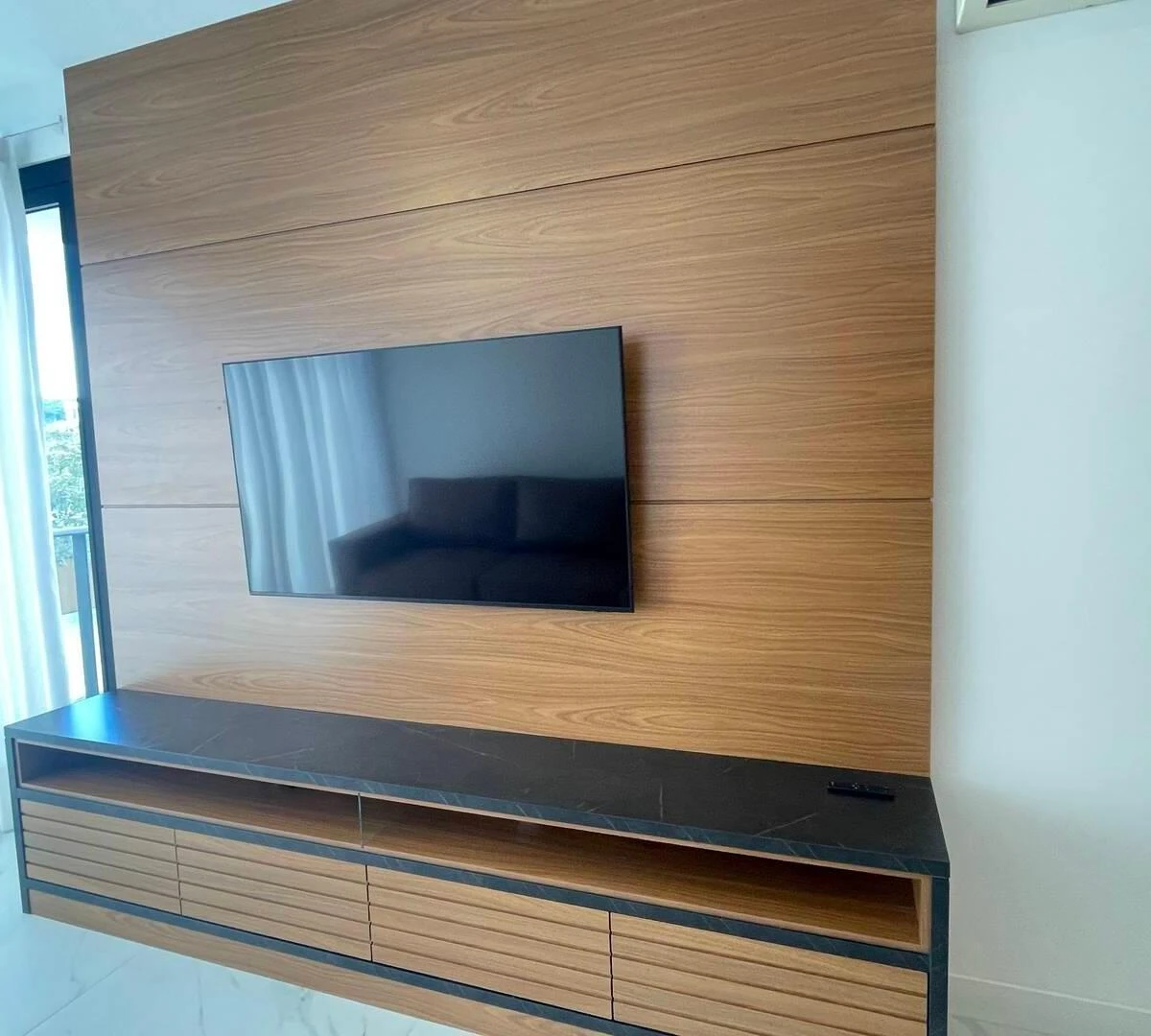 Departamento amueblado, 126 m², con lavadora