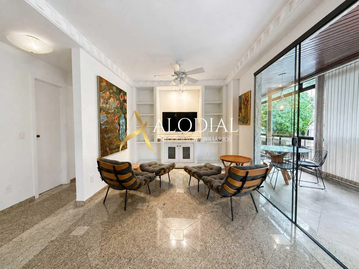 Furnished 119 m² apartment with 24-hour concierge