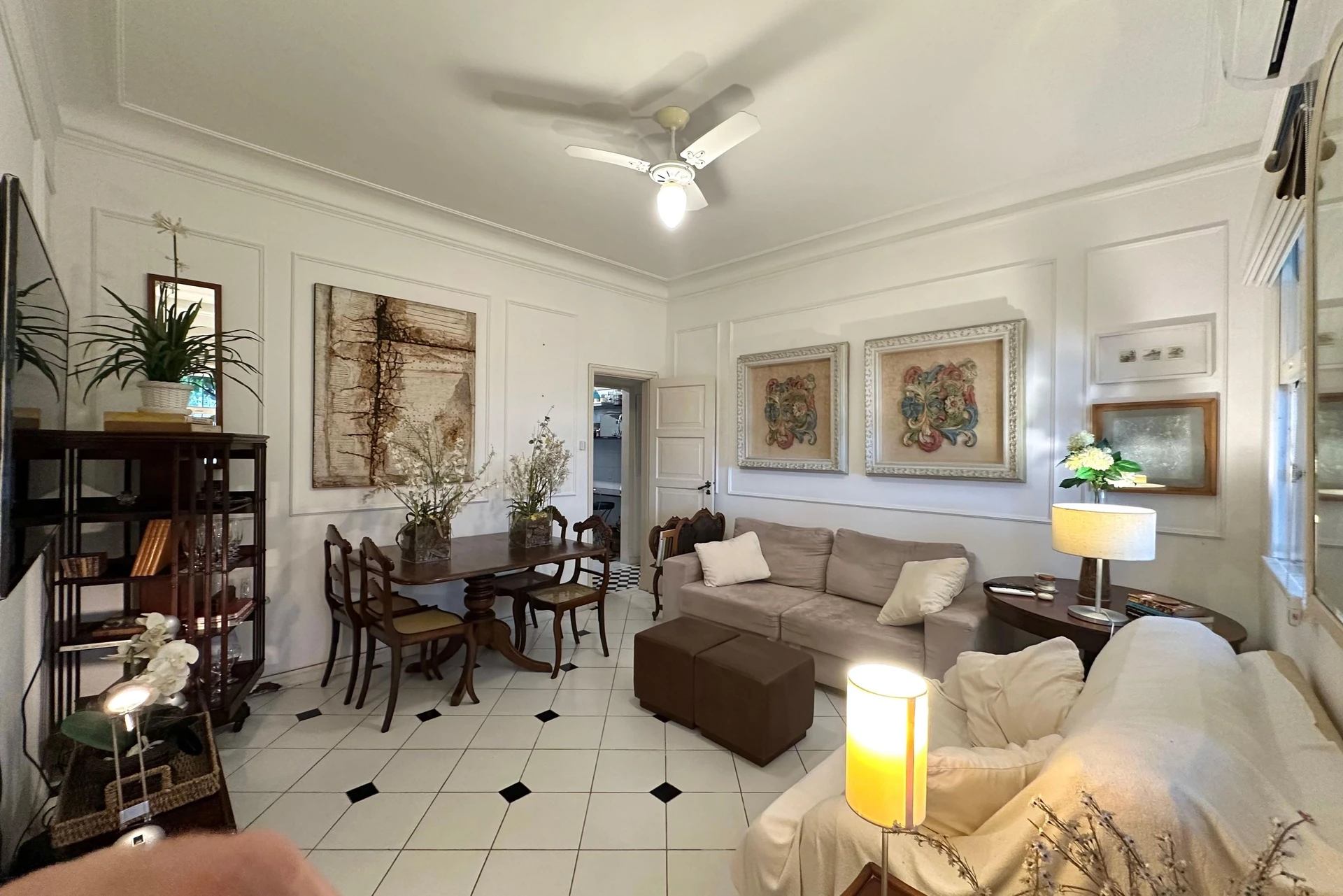 3-bedroom apartment with a dryer