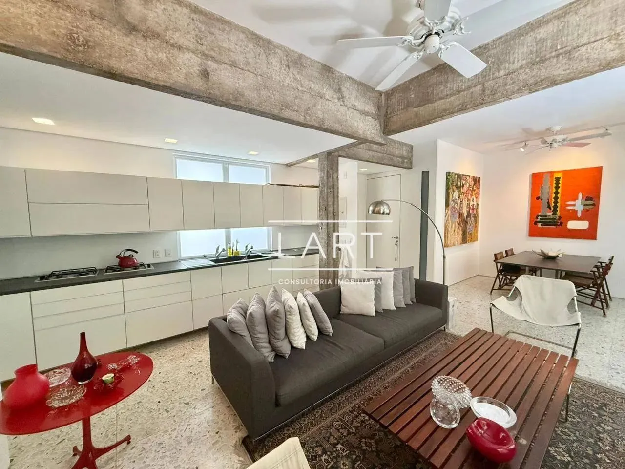 Furnished 2-bedroom apartment with 3 bathrooms — photo 2