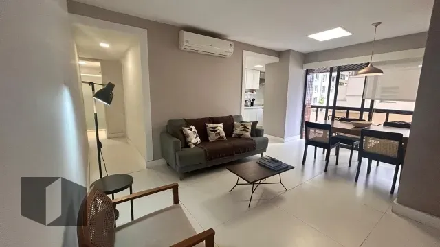 Furnished apartment with 2 bedrooms and 2 bathrooms