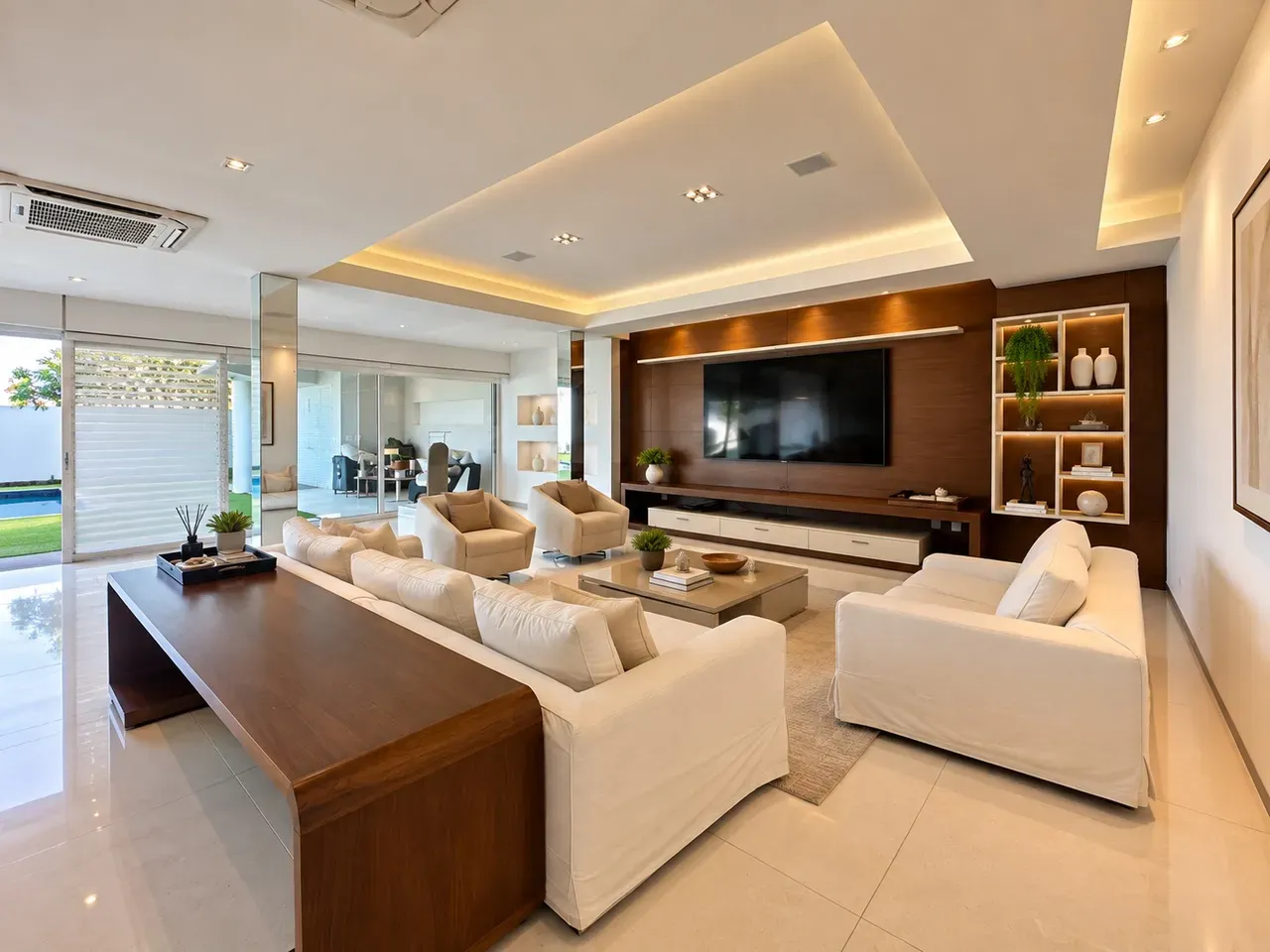Furnished house with 4 en-suite bedrooms and open kitchen — photo 38