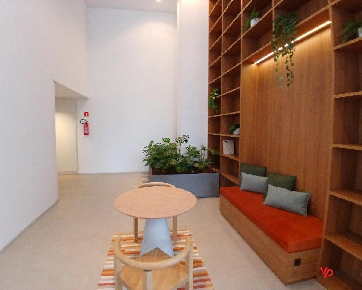 Home office in a one-bedroom apartment, 32 m² — photo 37