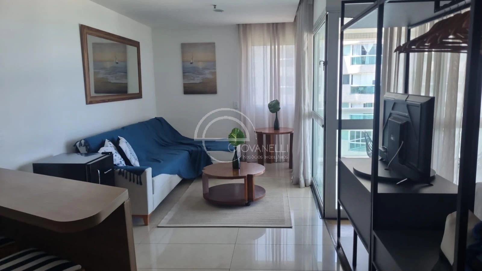 Furnished 1-bedroom apartment with gas kitchen — photo 12