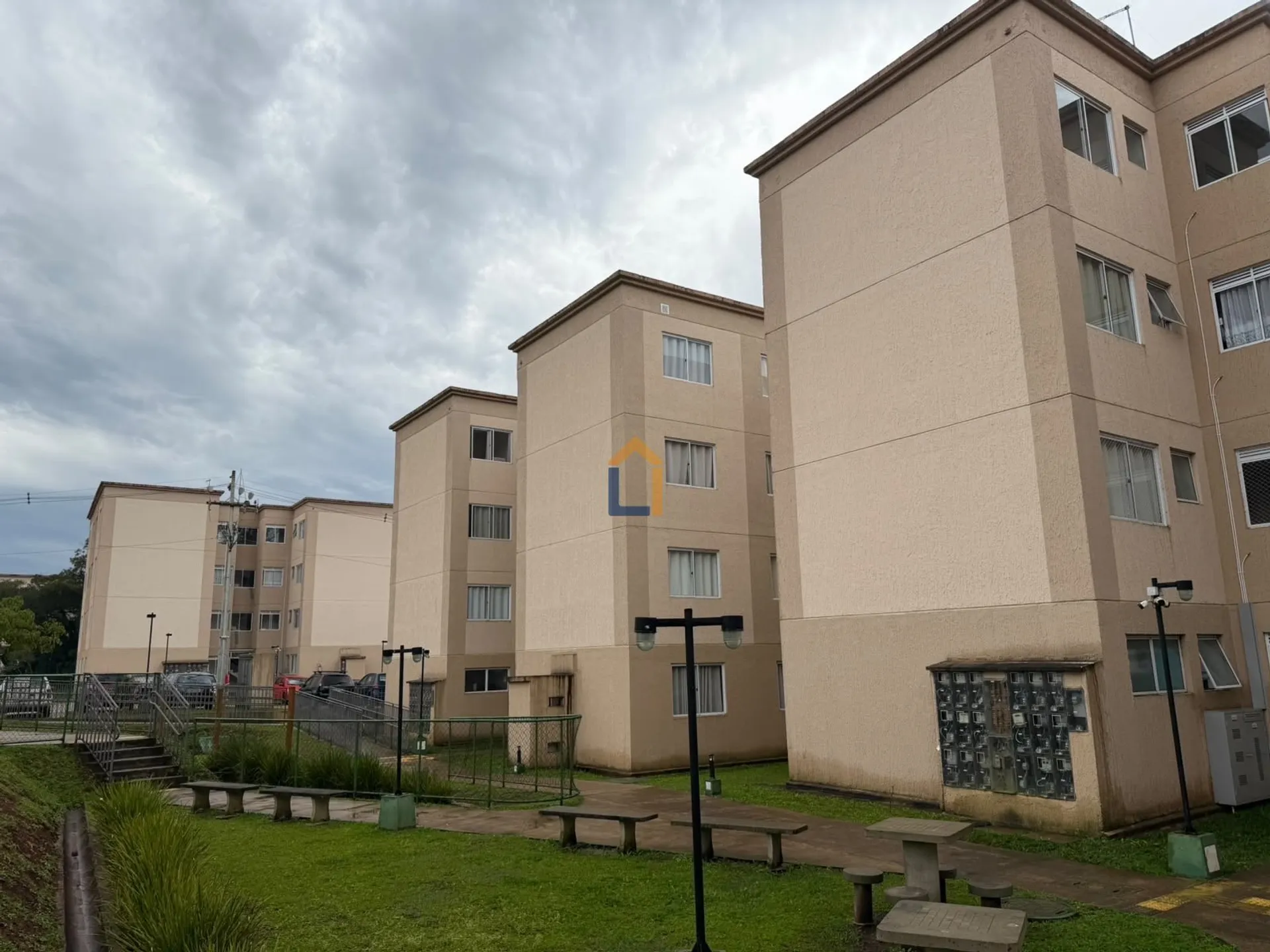 39 m² apartment with 2 bedrooms and 1 parking spot