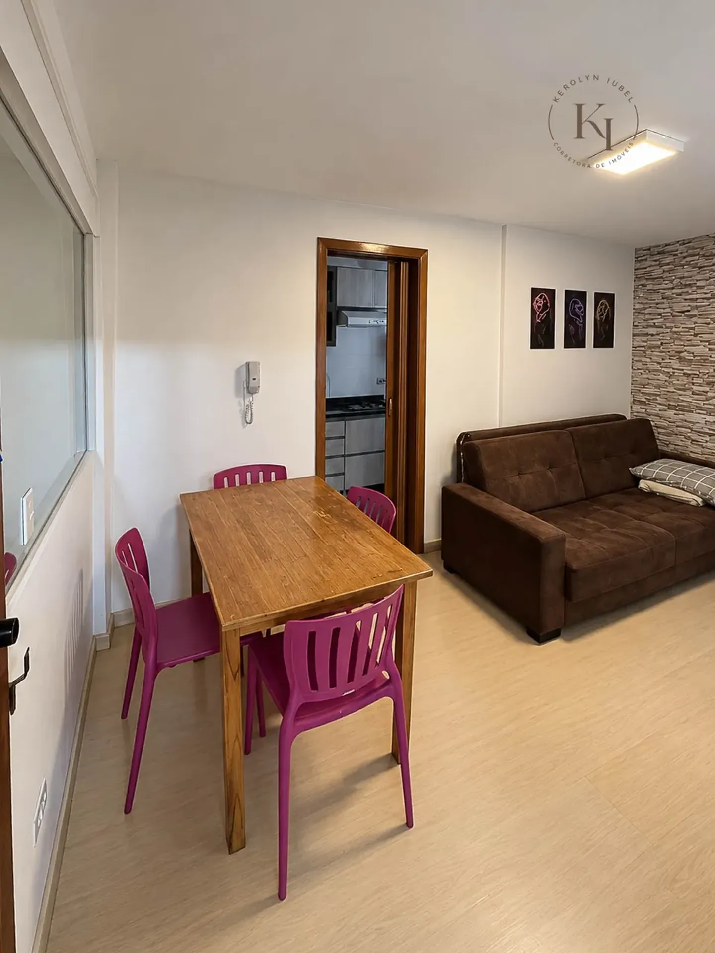 Apartment on the 3rd floor with a washing machine