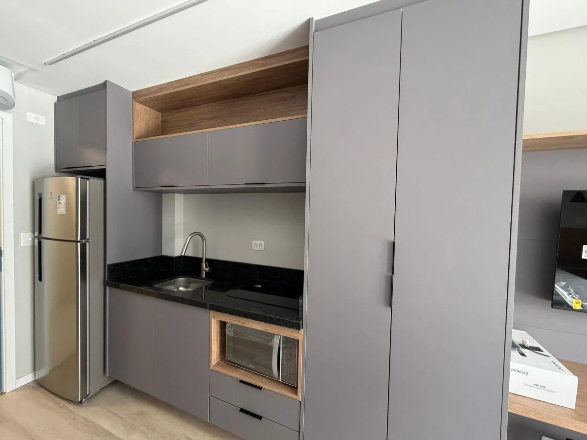 1 quarto e espaço de home office: apartamento de 22 m² — photo 34