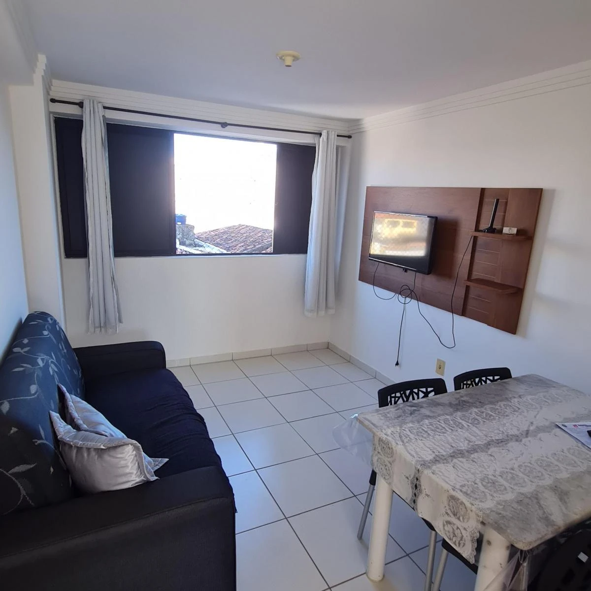 2-bedroom apartment in a building with a pool