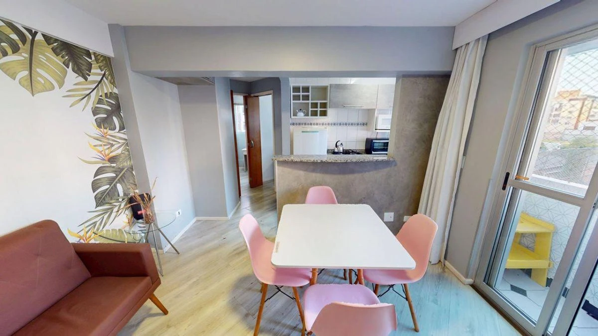 Home office in a 2-bedroom apartment, 35 m² — photo 24