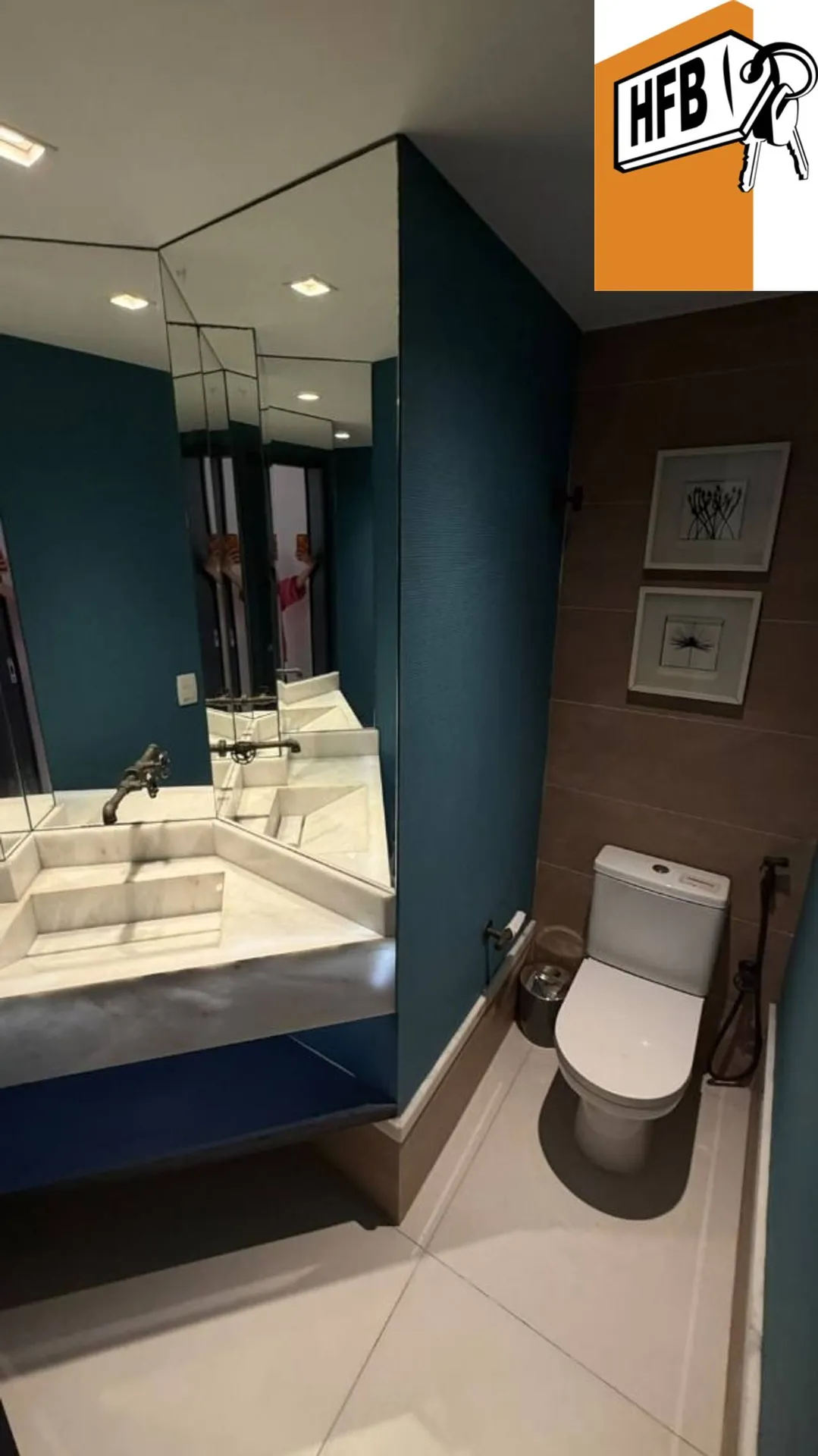 Засклений балкон та 2 спальні: квартира 110 м² — photo 9