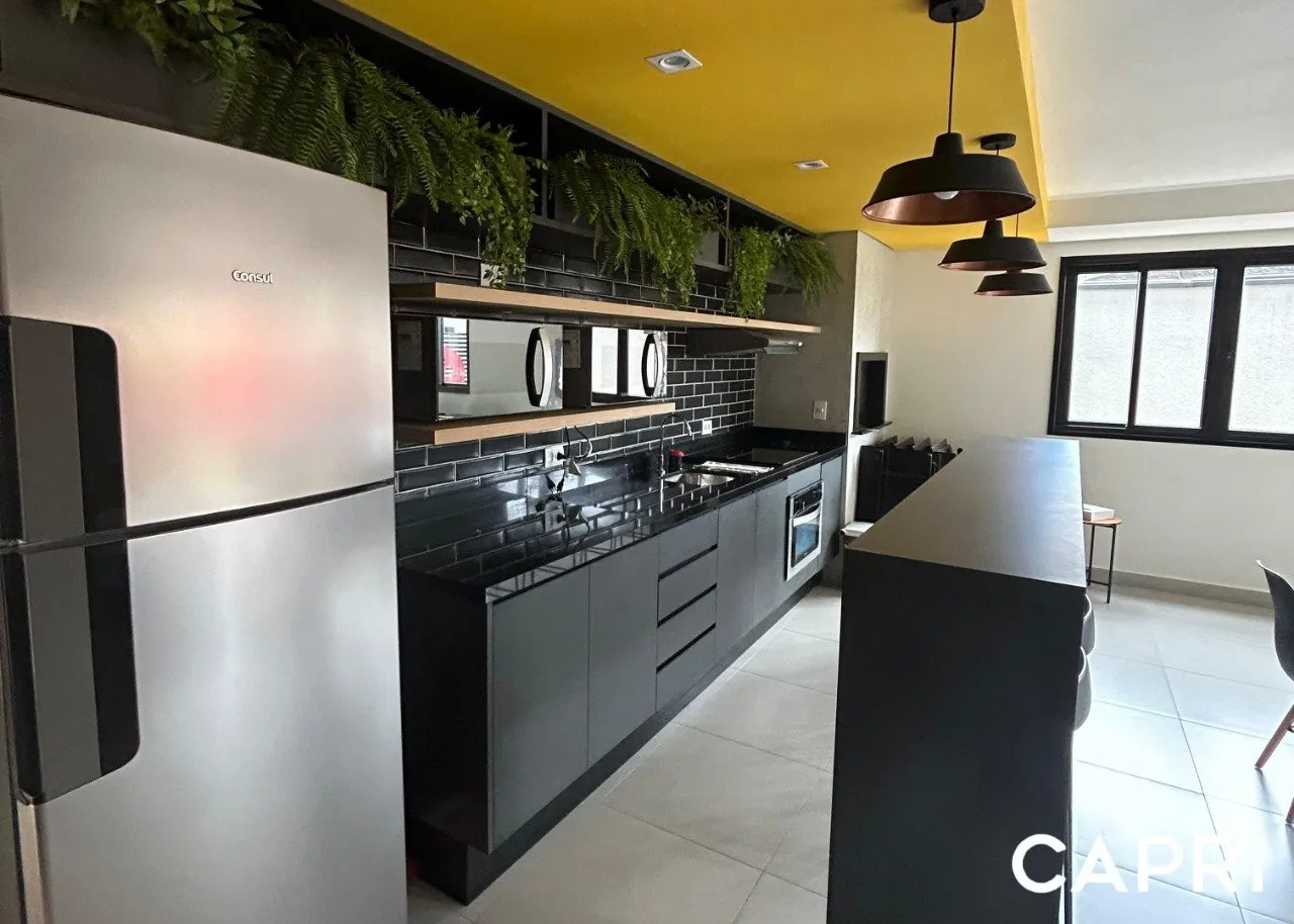 One-bedroom apartment with a washing machine in Curitiba — photo 4